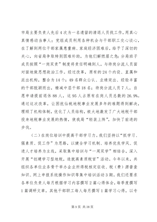 市规划局年度工作总结.docx