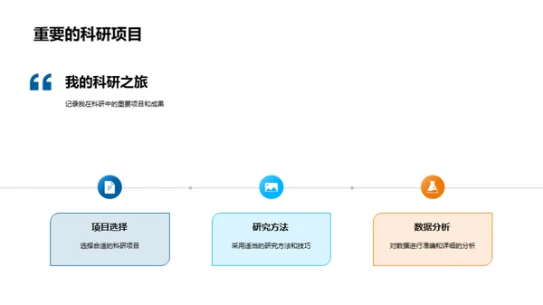 科研旅程的探索与突破