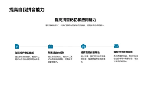 拼音记忆竞赛PPT模板