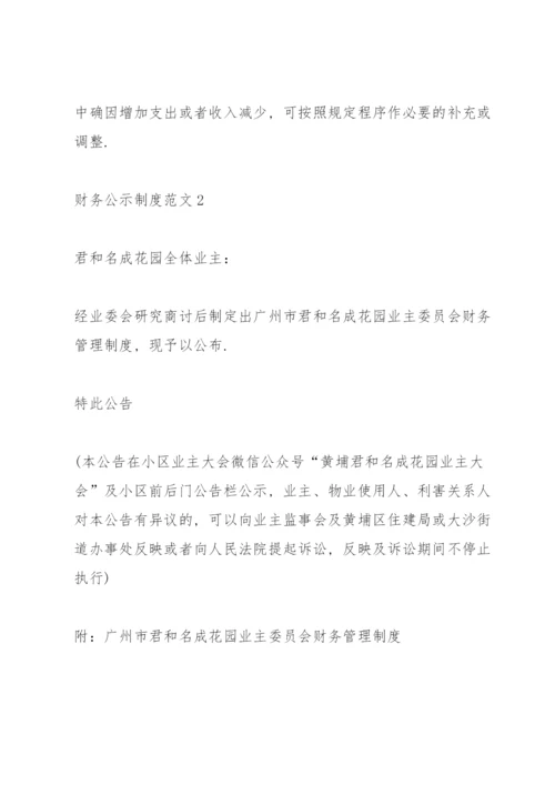 公司财务公示制度范文.docx