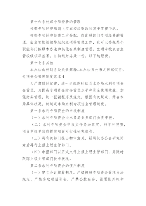 专项资金管理制度.docx