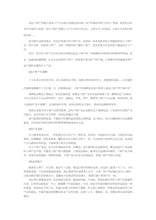 印象陕西陕西特产专卖店策划方案书.docx