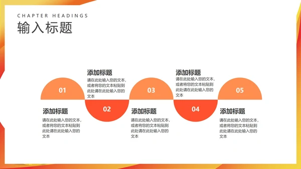 黄色简约风年终工作总结汇报PPT模板