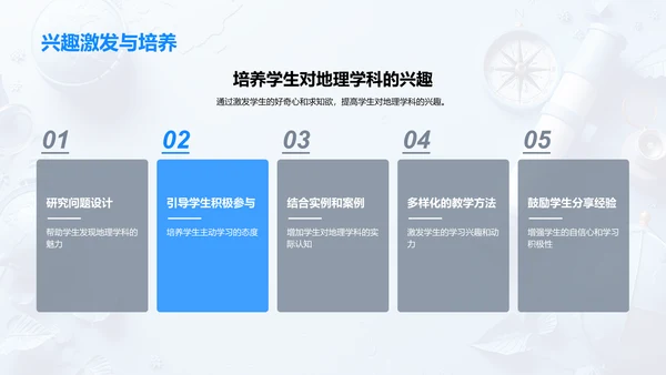 地理教学探究与实践PPT模板