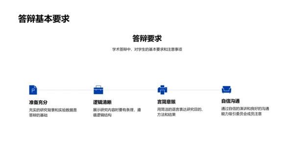 答辩技巧培训PPT模板