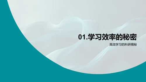 高效学习策略PPT模板