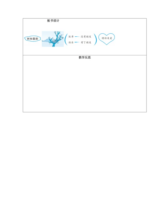 部编版一下课文5-树和喜鹊(公开课).docx