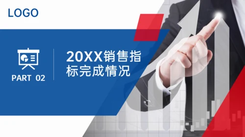 项目经理销售业绩汇报述职通用PPT模板