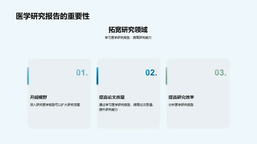 医学研究报告解读