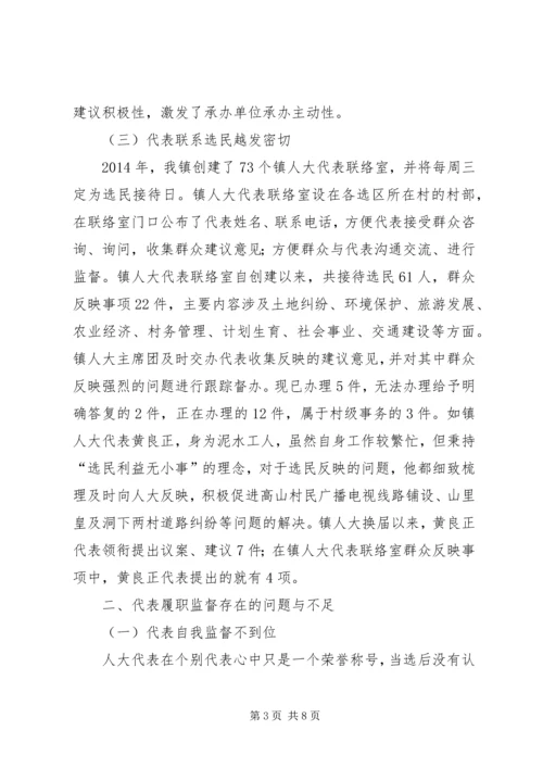 人大代表履职监督调研报告.docx