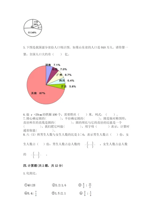 小学六年级数学上册期末考试卷附答案（b卷）.docx