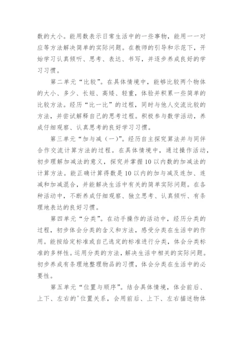 一年级数学上册教学工作计划_1.docx
