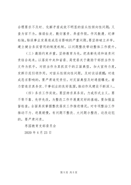 关于党工委书记抓基层党建述职点评考核会议热点问题的整改方案.docx