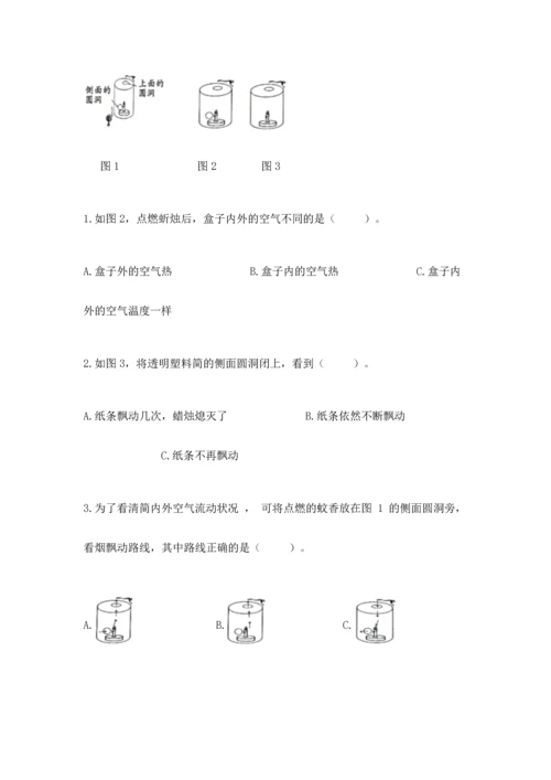 教科版三年级上册科学期末测试卷精品【夺冠系列】.docx