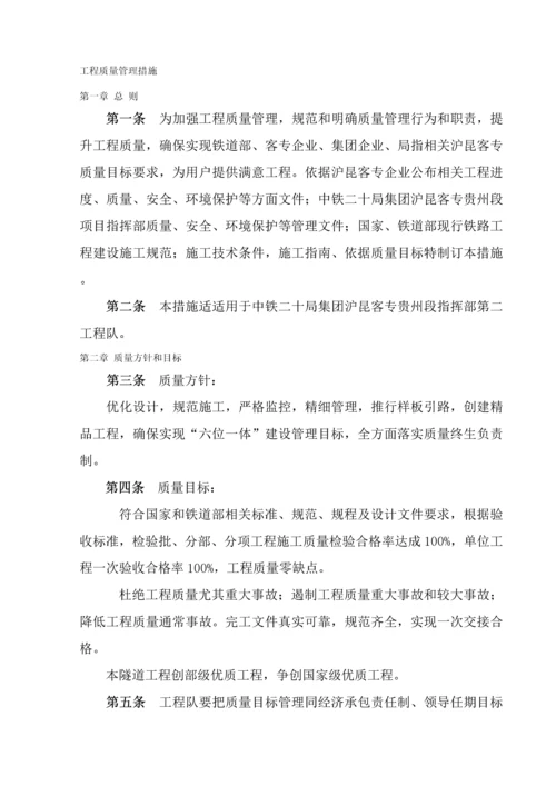 工程质量管理办法模板.docx