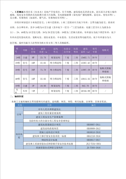 承插盘扣落地脚手架施工方案