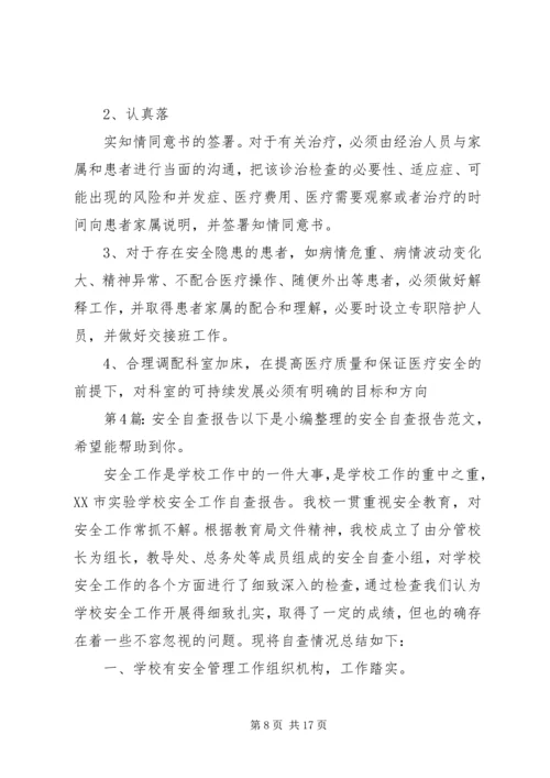 安全自查报告（共5篇） (2).docx