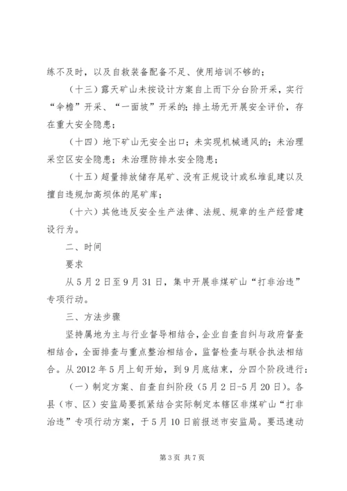 非煤矿山领域打非治违专项行动工作方案讲解 (3).docx