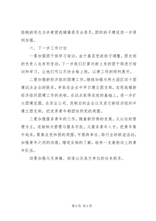 团委工作调研会上的汇报材料 (5).docx