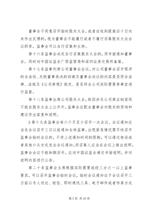 公司监事会议事规则 (6).docx