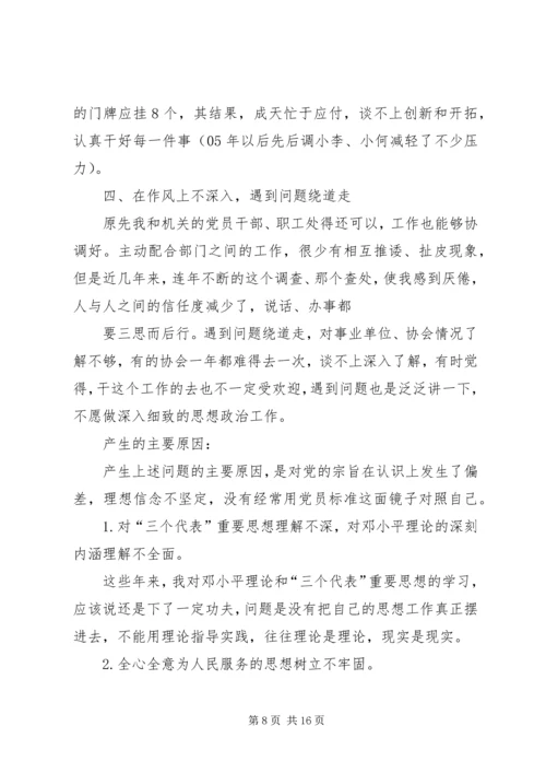 作风建设年活动自我剖析材料.docx