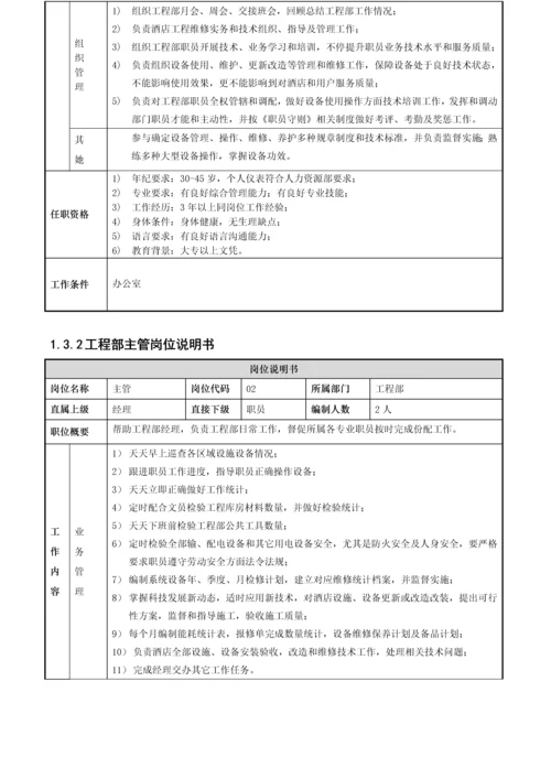 大酒店工程服务手册模板.docx