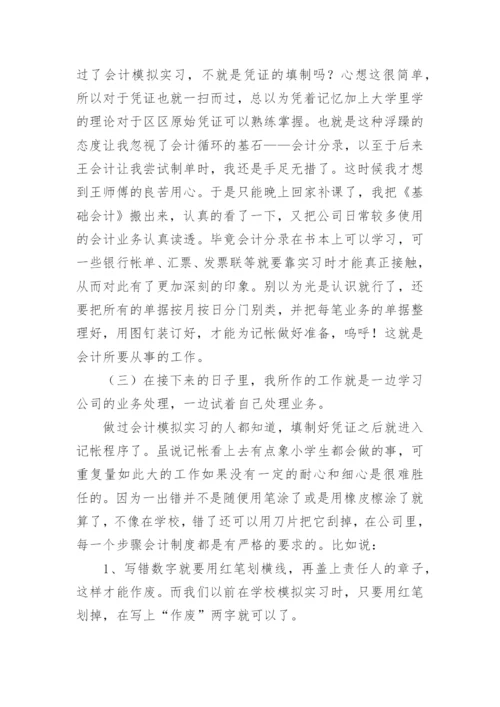 会计实训报告总结范文3000字.docx