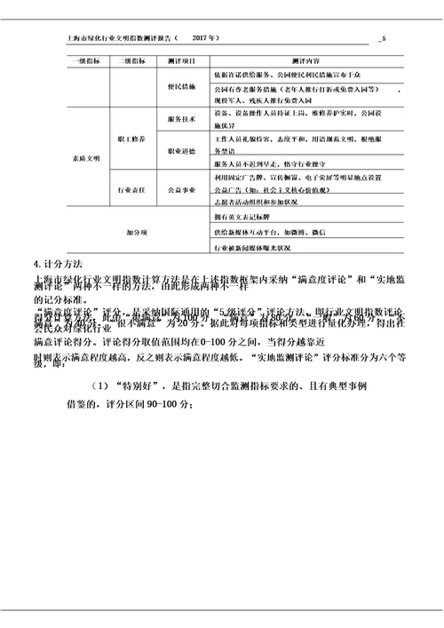 上海市绿化行业社会公众满意评价调查报告计划