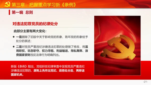 教学党的纪律处分条例PPT课件