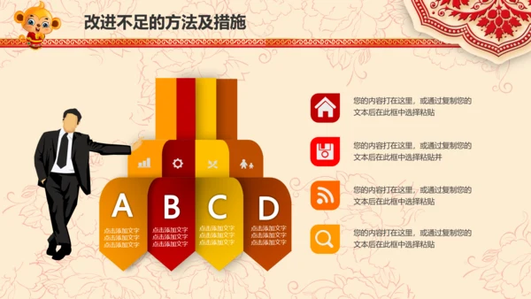 2016猴年开门红年会晚会工作总结PPT