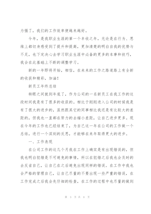 新员工年终总结.docx