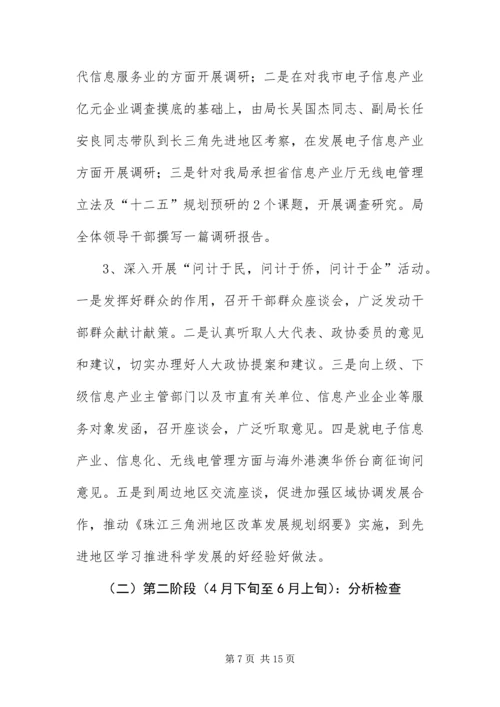 产业局作风建设剖析材料.docx