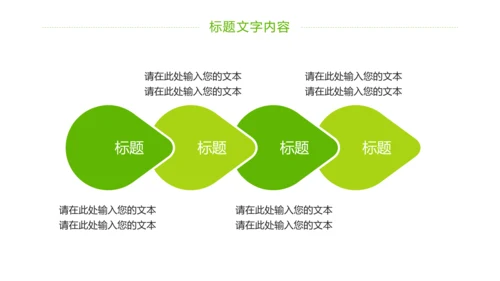 绿色唯美乡村旅游新农村建设PPT模板