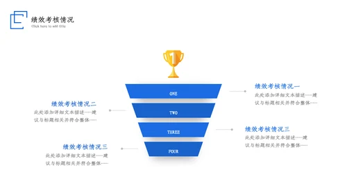 2023大气蓝色述职报告工作计划工作汇报ppt