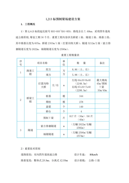 LJ标梁场建设专题方案.docx