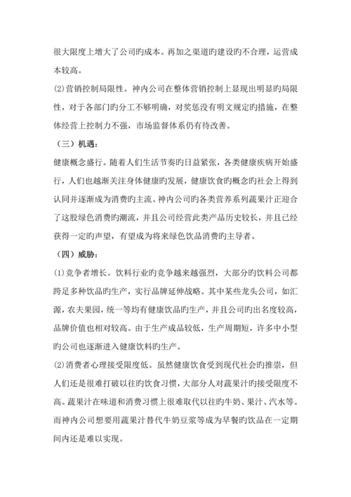 神内公司营销专题策划专题方案.docx