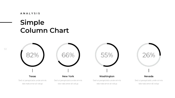创意黑白调极简主义公司简介动态PPT模板