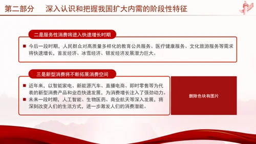 以提振消费为重点全方位扩大内需党课PPT课件