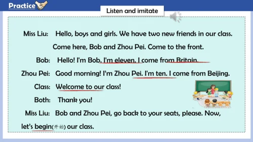 Unit 1 We have new friends .lesson 1-2 课件(共34张PPT)