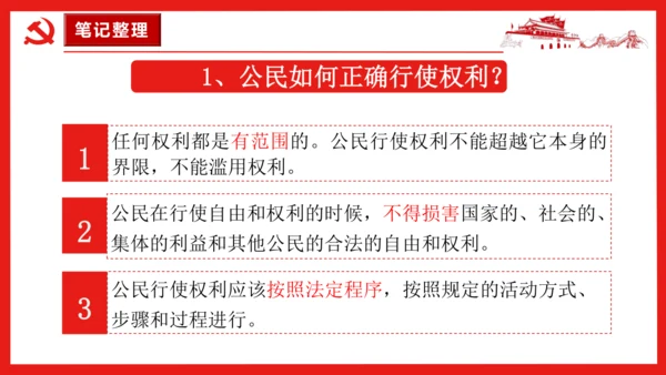 （核心素养目标）3.2 依法行使权利课件（25张幻灯片）+内嵌视频