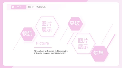粉色女生简历面试自我介绍岗位竞聘演讲PPT