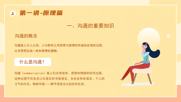企业培训优秀管理者的有效沟通通用PPT模板