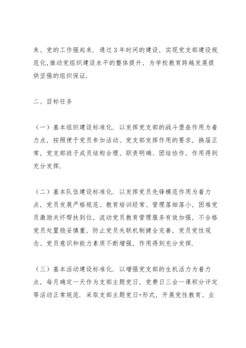 党支部建设提升行动实施方案.docx