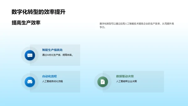 数字化转型：如何在企业中应用人工智能技术