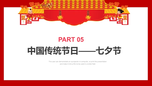 中国传统节日儿童教育通用PPT课件