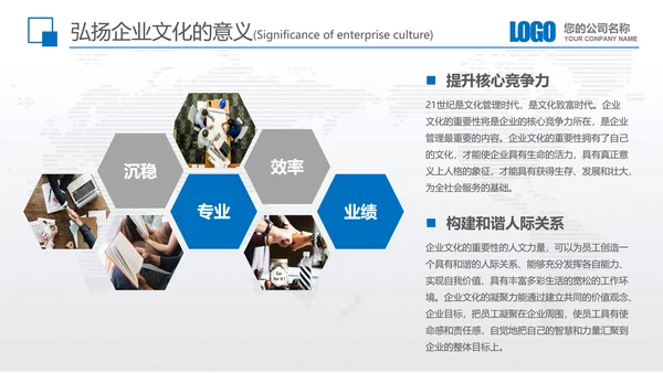 公司企业新员工入职培训教育PPT模板