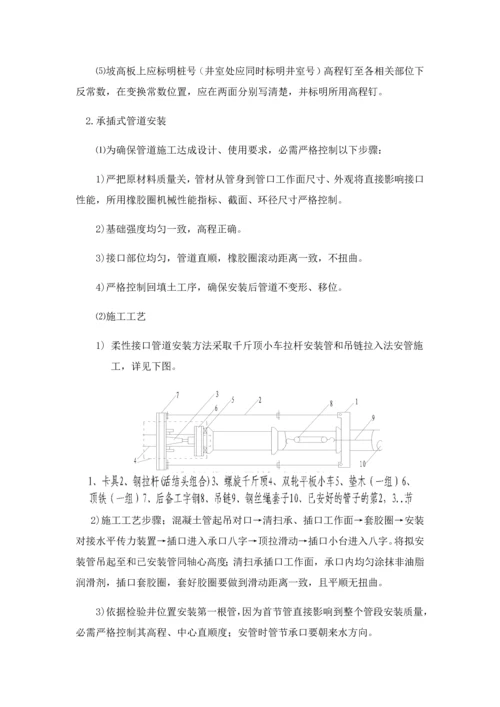 市政排水管道综合标准施工专业方案.docx