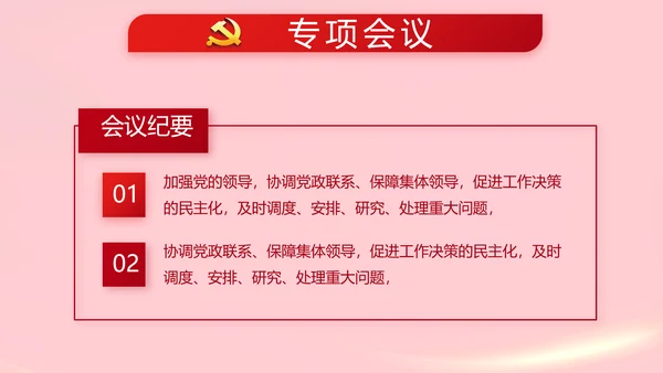 红色党支部党员代表大会工作总结PPT