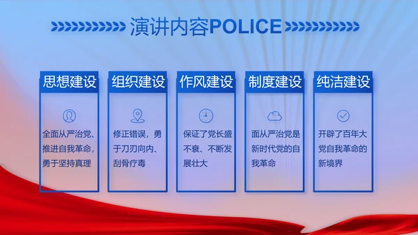 绿色大气公安年终工作总结计划PPT