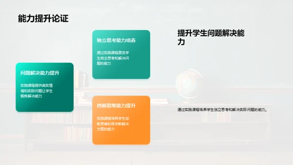 探究实践教学成效